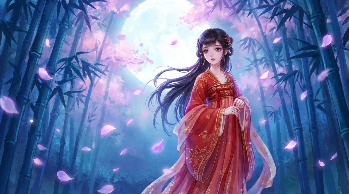 小蓝视频原创视频：月下狐影